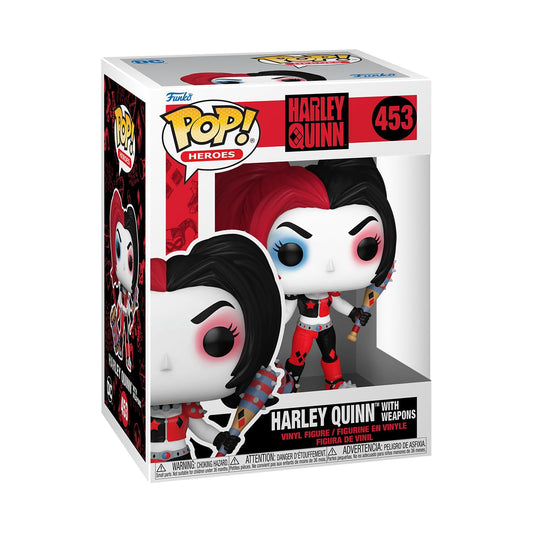 Funko POP! Heroes: DC - Harley Quinn with Weapons - DC Comics - Collectable Vinyl Figure - Gift Idea - Official Merchandise - for Kids & Adults…