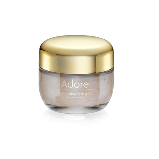 Adore Cosmetics Essence Facial Peeling Gel 1.7 oz – Luxury Exfoliating Gel with Plant Stem Cells, Rosemary & Ginseng for Smooth Radiant Skin