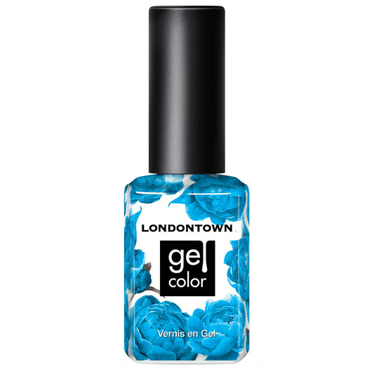 LONDONTOWN UV/LED Gel Nail Polish, Glossy Neon Blue, Cabana Boy, 0.4 Fl Oz, Long Lasting, Chip Resistant High Shine Color Beauty & Personal Care LONDONTOWN