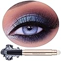 Daeuwiutr Gray Silver Smokey Eyeshadow Stick Cream Shimmer Smooth Glitter Eye Shadow Pencil Hypoallerge Waterproof Long Lasting Eyeshadow Pen