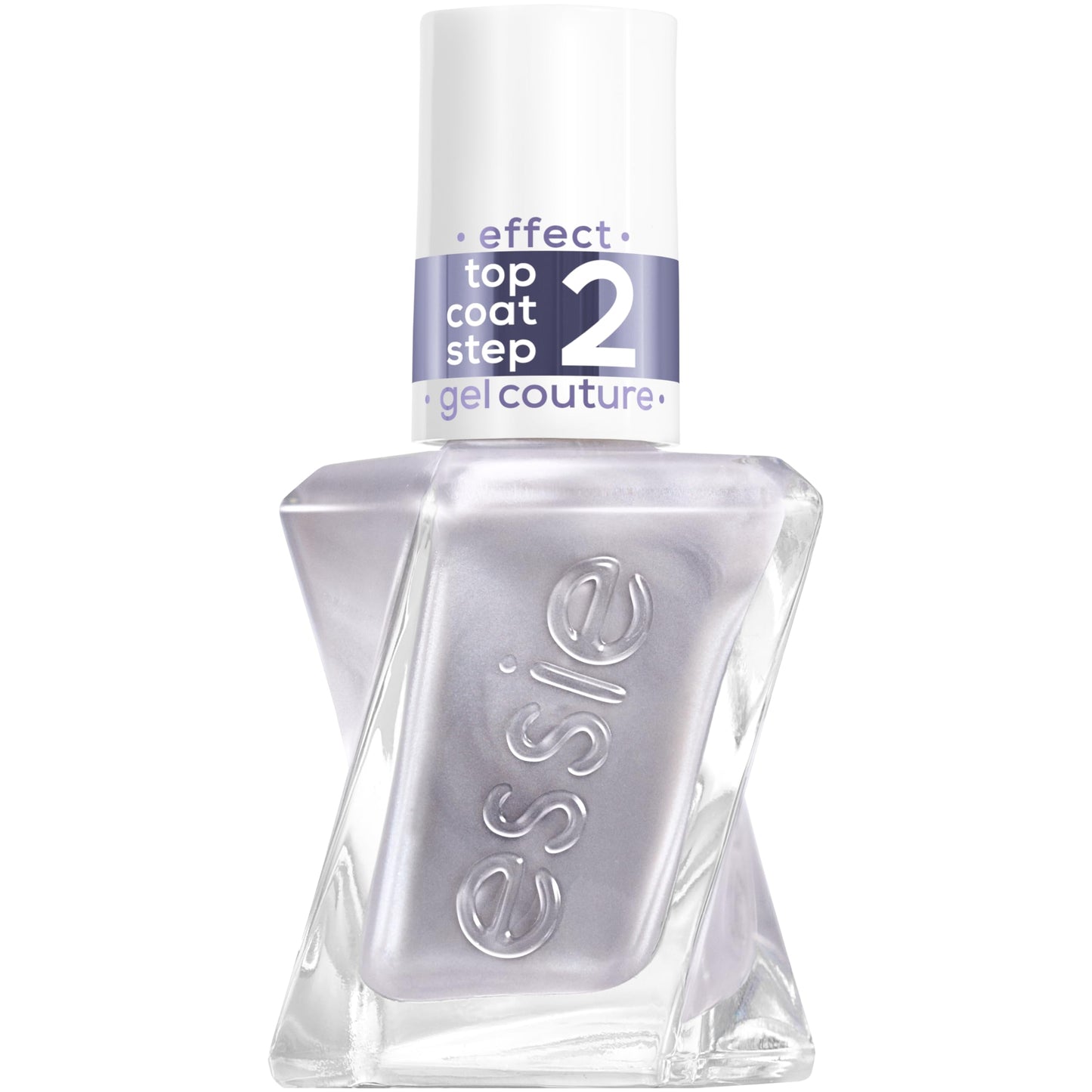 essie Gel Couture Gel-like Nail Polish, Vegan, Metallic Glaze Top Coat Nail Polish, Glazed Chrome, 0.46 fl oz Beauty & Personal Care essie