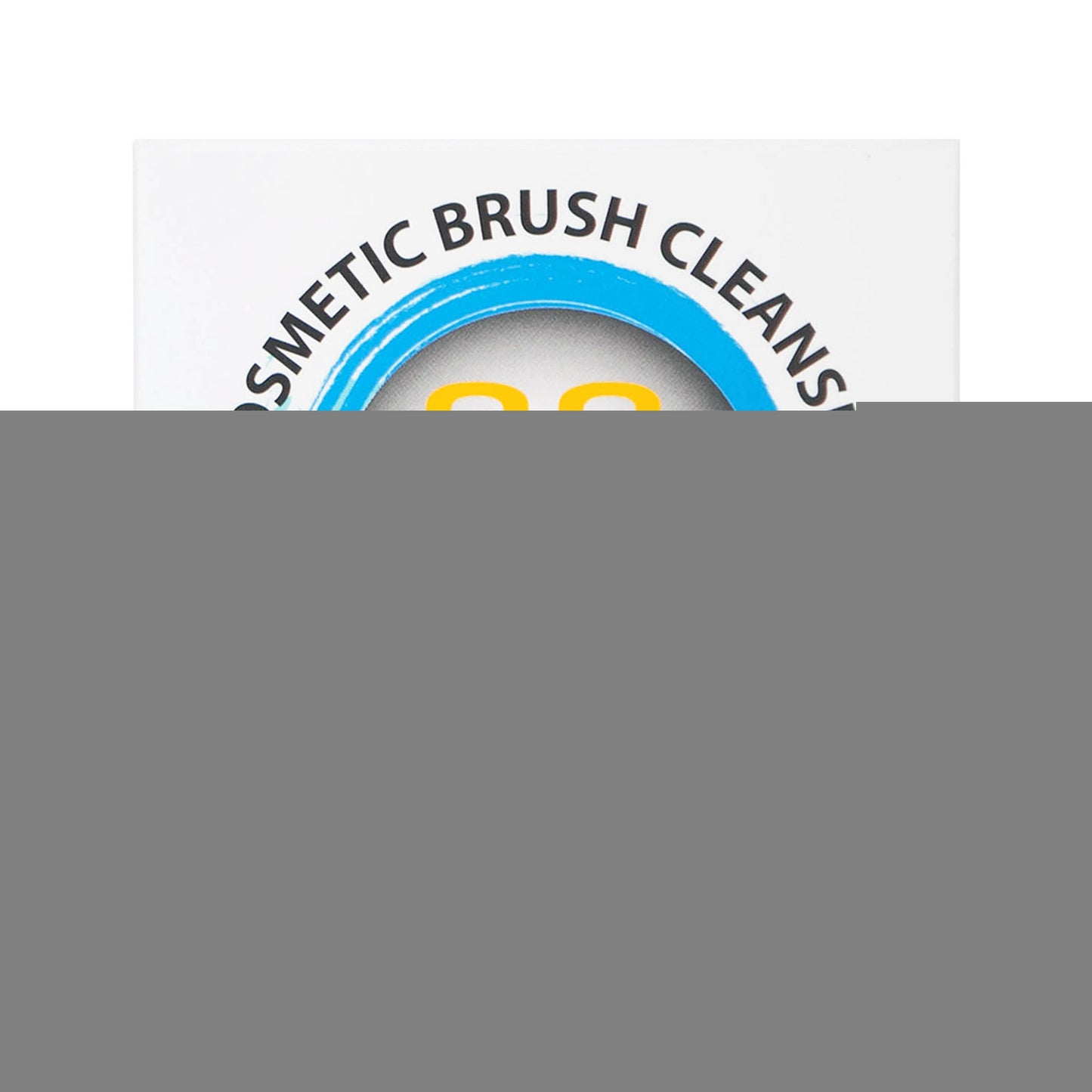 Bdellium Tools Cosmetic Brush Cleanser (Solid Brush Soap) with Cleaning Pad - Ocean Breeze Scent (Blue)