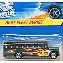 Hot Wheels School Bus 1997 Heat Fleet Series #538 7 Spoke Wheels[toy]