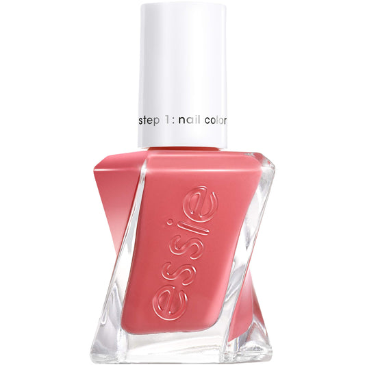 essie Gel Couture Longwear Nail Polish, Summer 2020 Sunset Soiree Collection, Blush Coral Nail Color With A Cream Finish, Coastal Couture, 0.46 fl oz