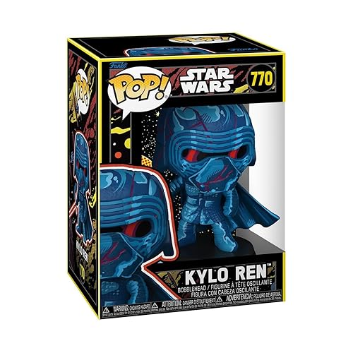 Funko Pop Star Wars: Star Wars Episode 7 - Kylo Ren - (Retro) - Collectable Vinyl Figure - Gift Idea - Official Merchandise - Toys for Kids & Adults…