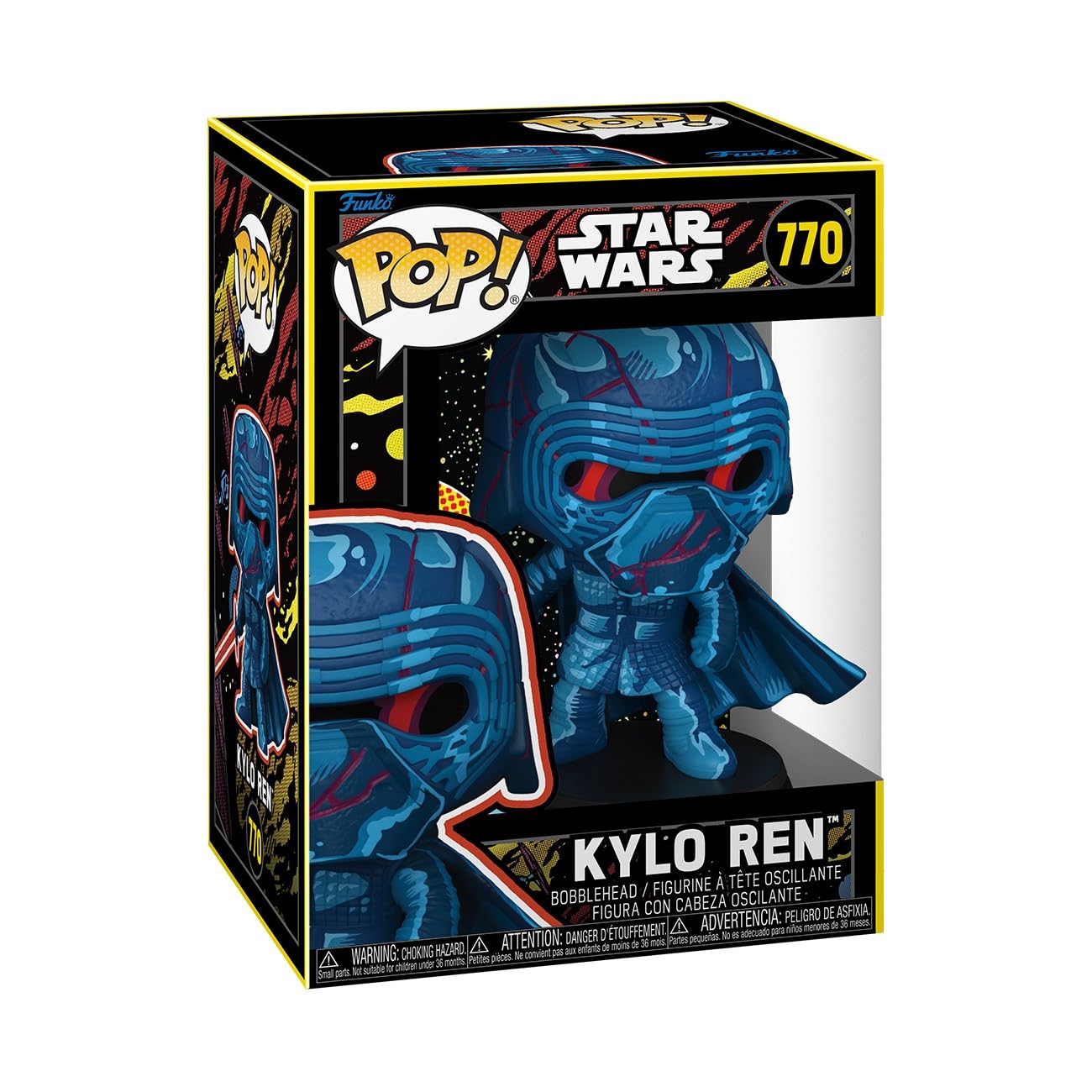 Funko Pop Star Wars: Star Wars Episode 7 - Kylo Ren - (Retro) - Collectable Vinyl Figure - Gift Idea - Official Merchandise - Toys for Kids & Adults…