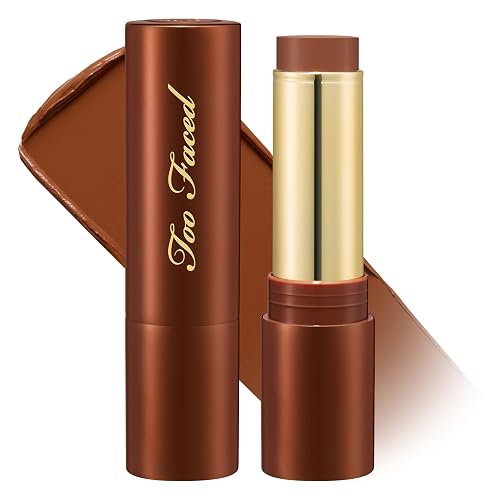 Too Faced Chocolate Soleil Melting Bronzing & Sculpting Stick | Multi-Use, Contour + Cream Bronzer Stick | Lightweight, Satin-Finish with Buildable