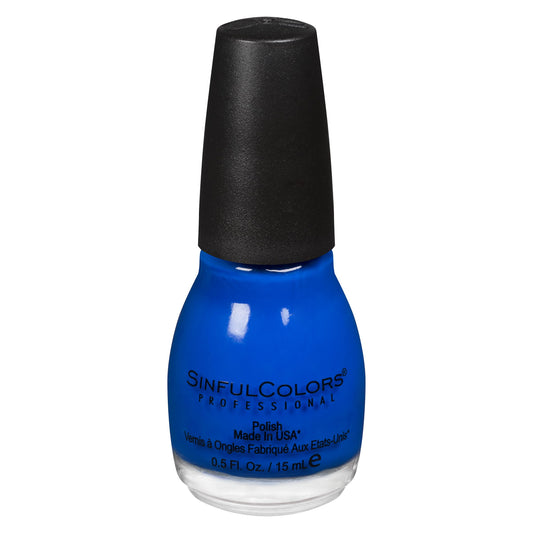 Sinful Colors Professional Nail Polish, Endless Blue, 0.5 fl oz