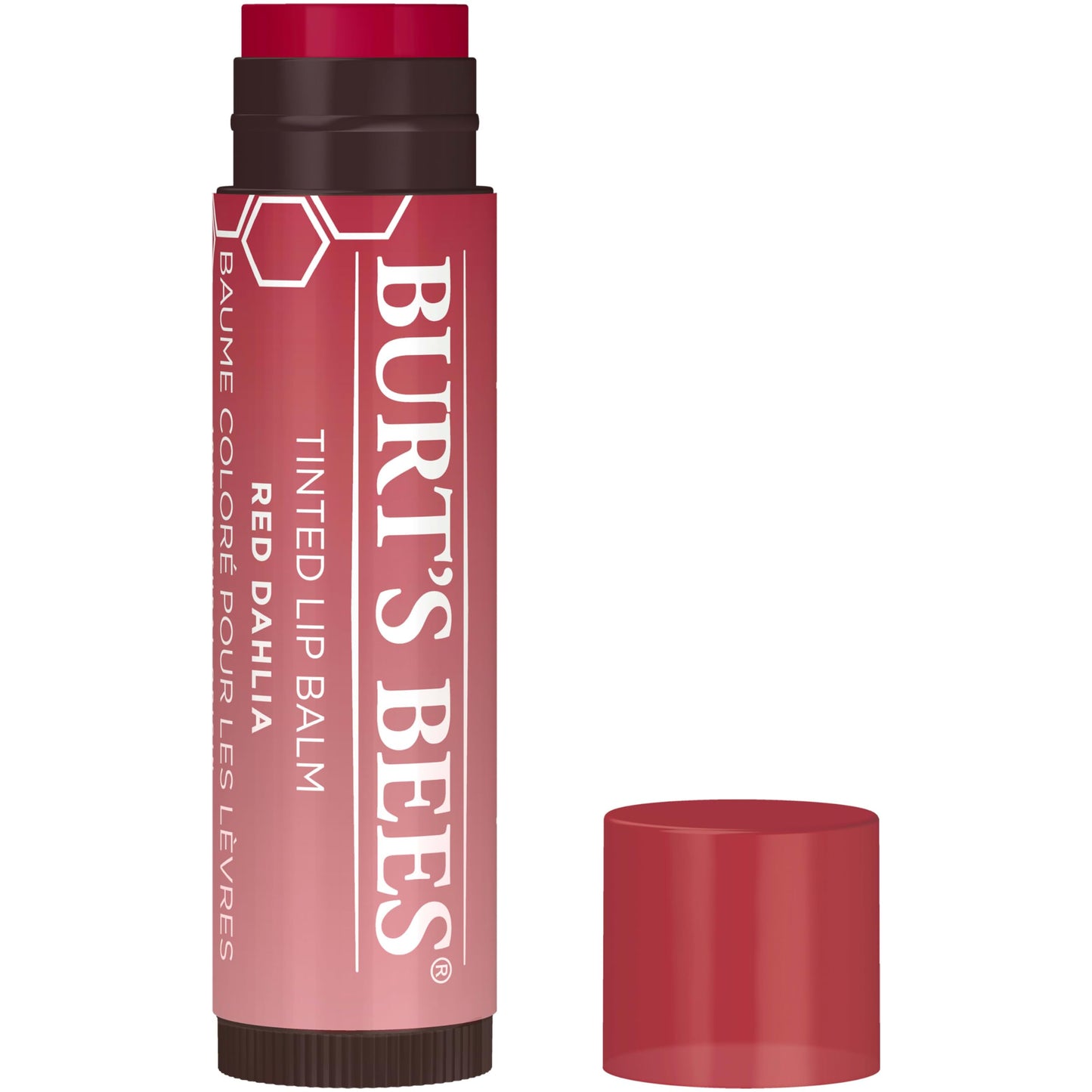 Burt's Bees Lip Tint Balm Valentines Day Gifts with Long Lasting 2 in 1 Duo Tinted Balm Formula, Color Infused with Hydrating Shea Butter for a