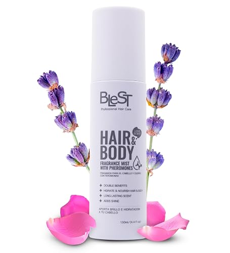 BLEST PROFESSIONAL Hair & Body Mist with Pheromone-Inspired Scent - Dual-Use Hydrating Spray for Skin and Hair - Lightweight, Silicone-Free Fragrance