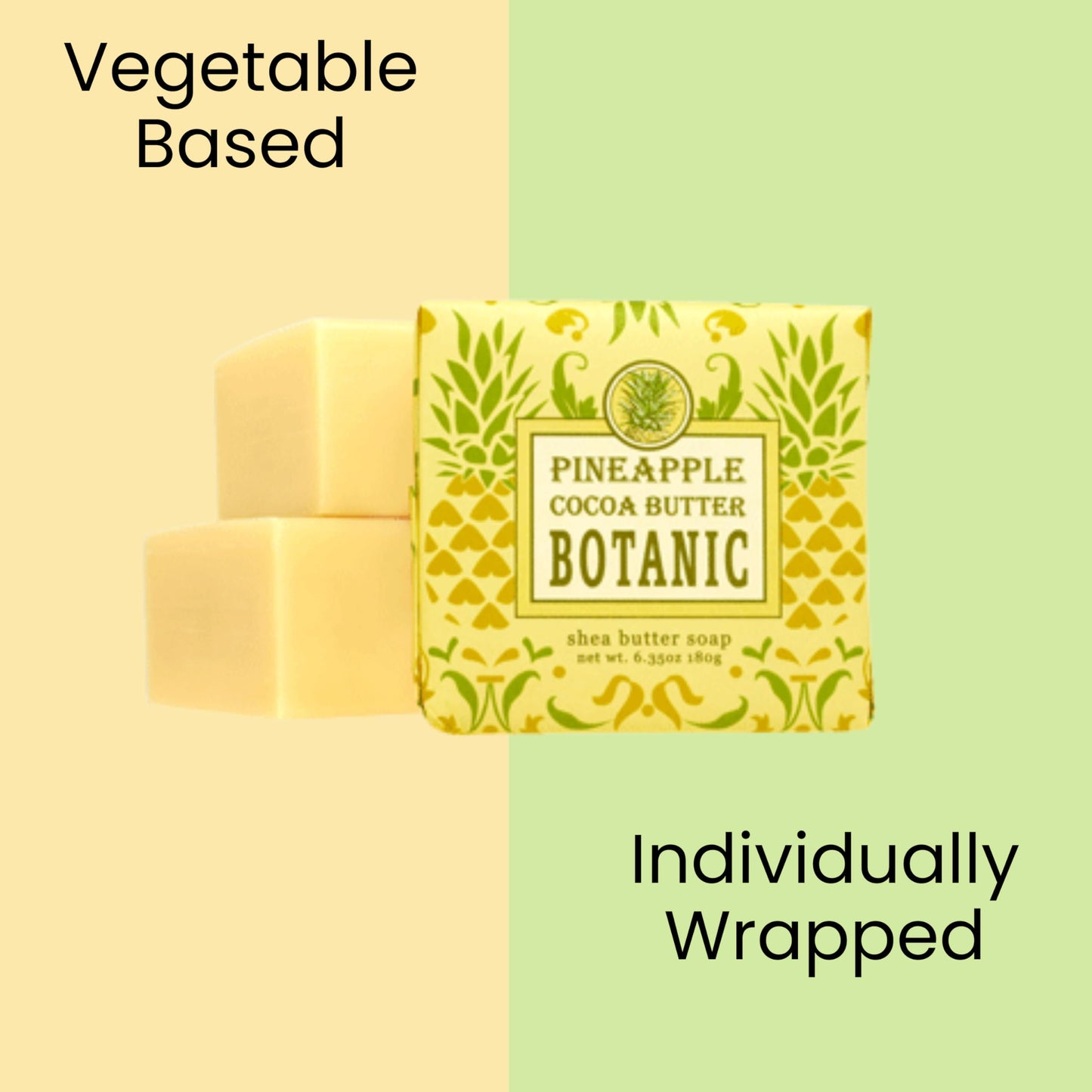 Greenwich Bay Mini Botanical Soap Bars - 12 Pack 1.9 oz Each - Individually Wrapped Guest Soaps for Airbnb, Spa, Travel, Bath - Travel Size Bar Soap