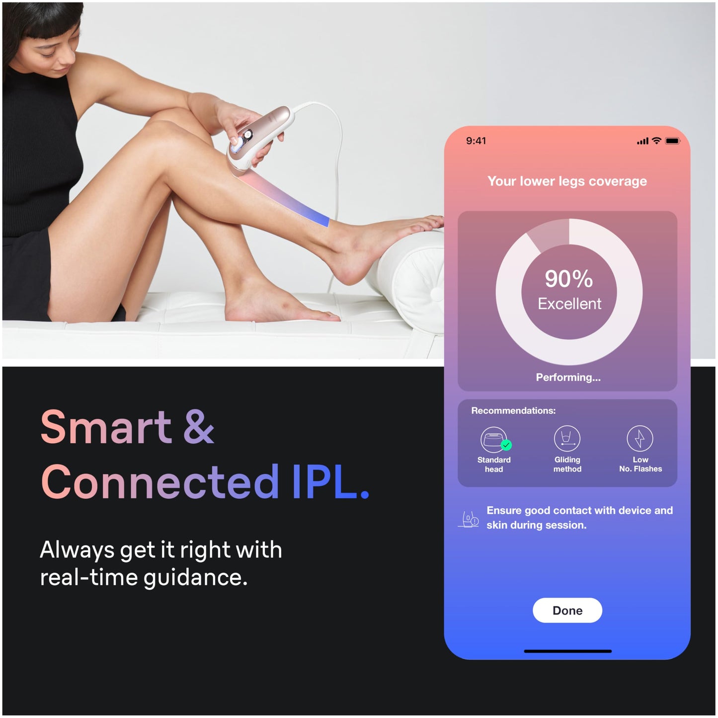 Braun Skin i-Expert Smart IPL PL7219 at Home Laser Hair Removal for Women and Men with App, Premium Pouch, Venus Razor, 2 Smart Heads, Facial Trimmer Beauty and Personal Care Braun