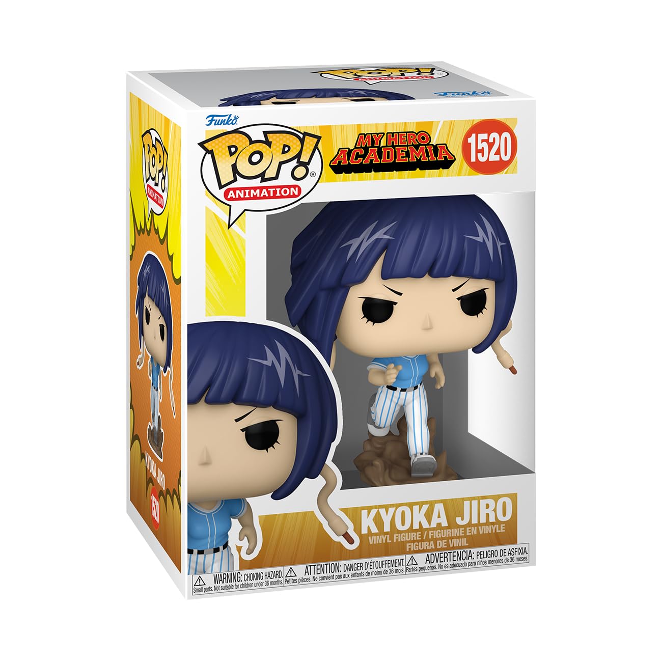 Funko POP! Animation: My Hero Academia (MHA) - Hero League Baseball - Kyouka Jiro - Collectable Vinyl Figure - Gift Idea - Official Merchandise…