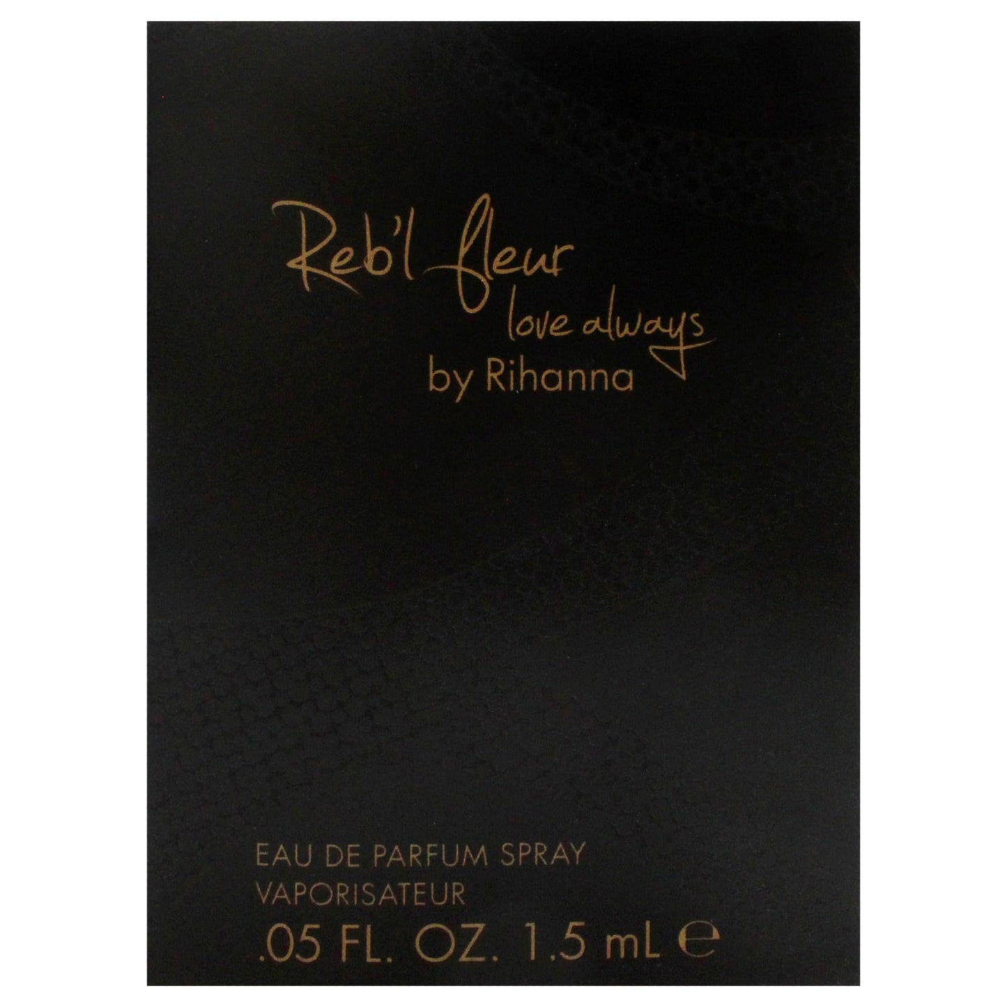5 Rihanna perfume samples for women: Crush, Reb'l Fleur, Kiss, Rogue, and Rebelle. Fragrance sample vial bottles perfume Set. Great for small gift or