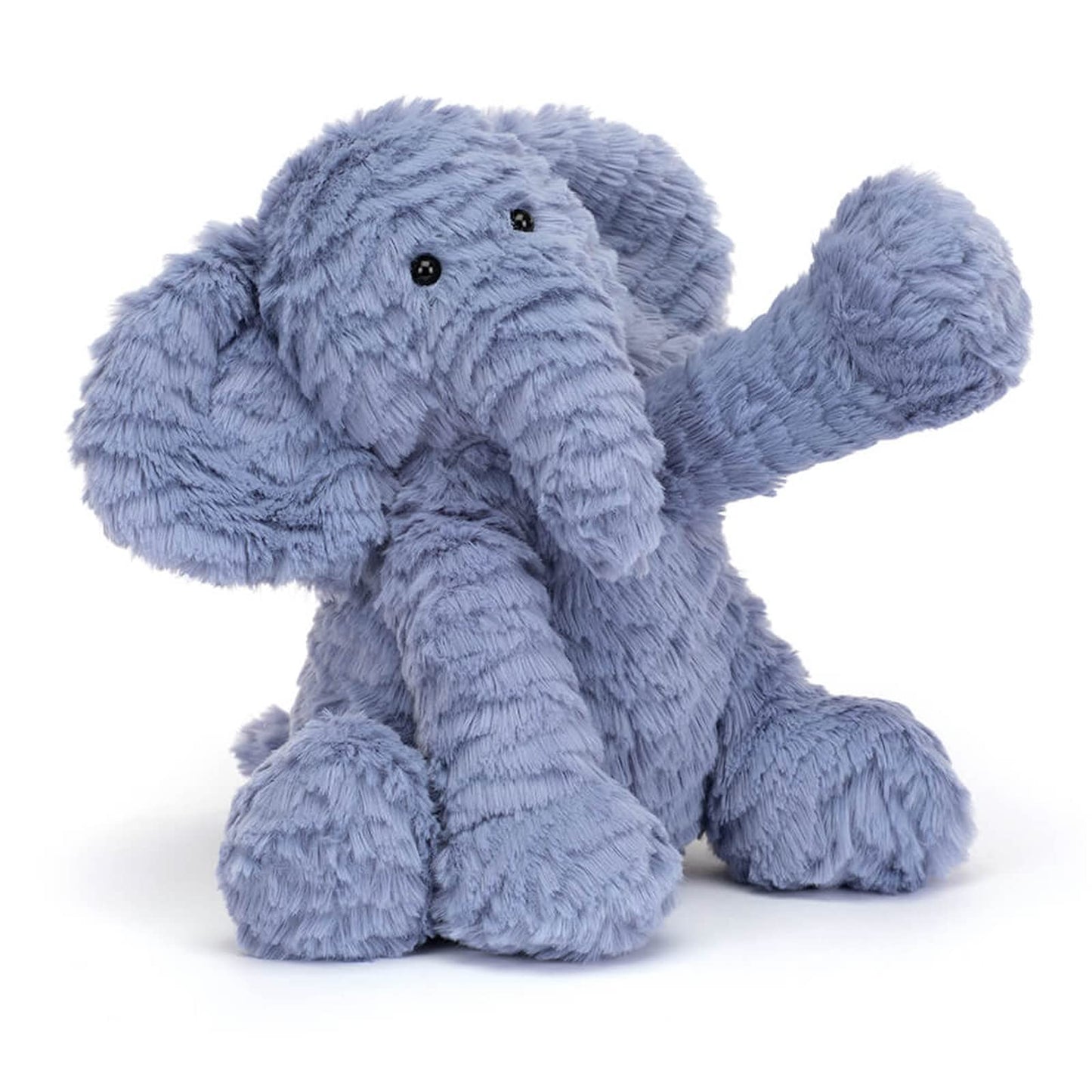Jellycat Fuddlewuddle Elephant Stuffed Animal, Medium 9 inches - Elephant Plush Toy - Classic Children's Gift