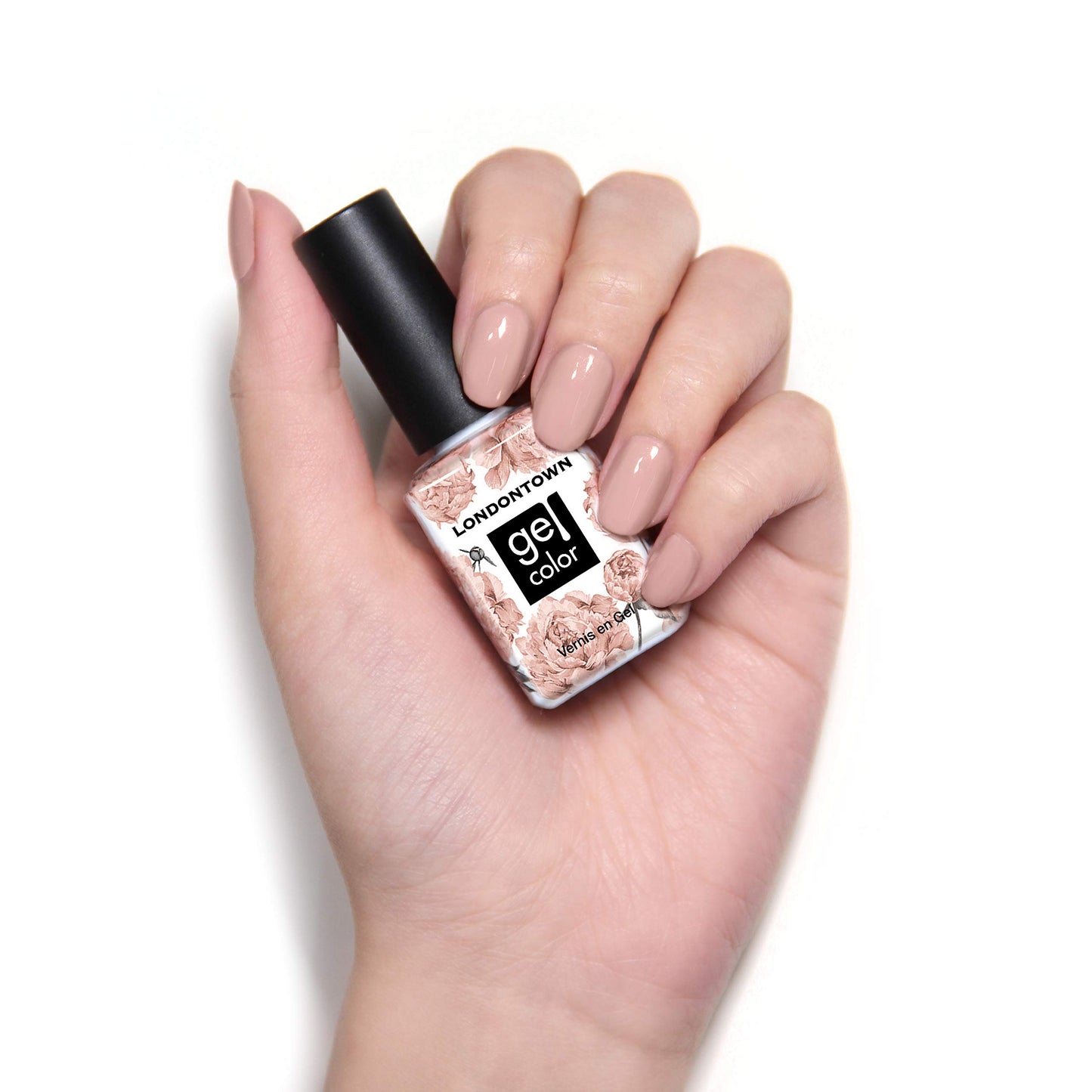 LONDONTOWN Gel Nail Polish, Chiffon, 0.4 Fl Oz, Long-Lasting UV/LED Formula, High-Shine, No Odor or Fumes, Streak-Free Color, Vegan & Cruelty-Free, 3+ Beauty & Personal Care LONDONTOWN