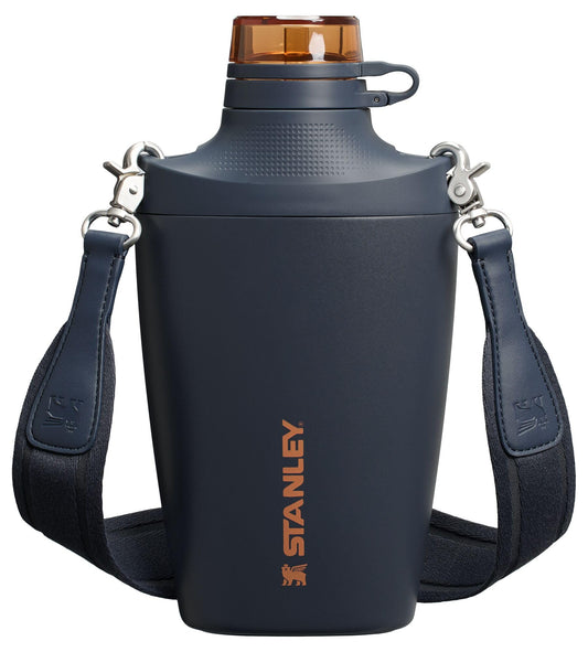 Stanley Cross Bottle | 23 oz Travel Bottle with Jacquard Strap | Leakproof Tritan Lid with Removable Straw | Insulated Stainless Steel Canteen…