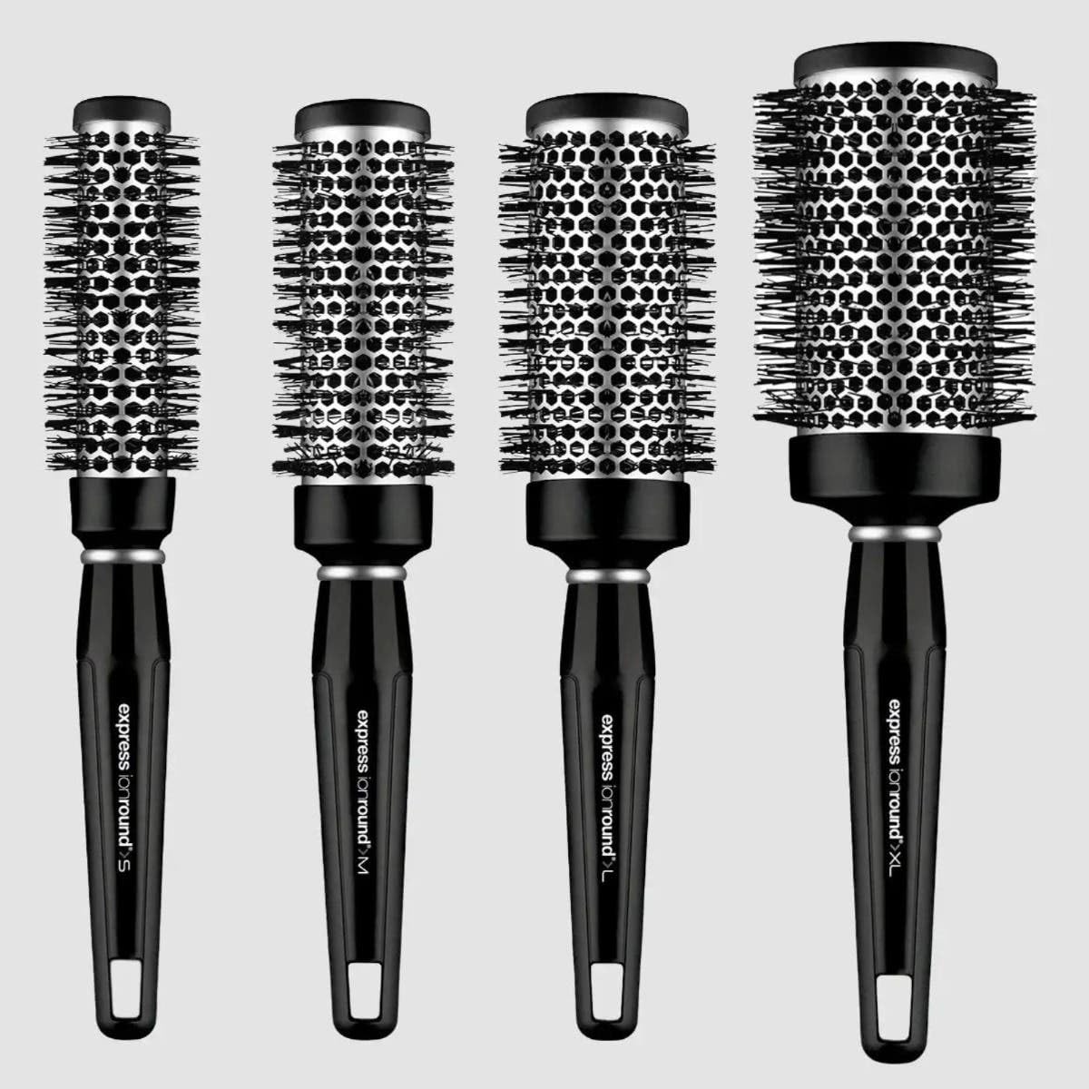 Paul Mitchell Pro Tools Express Ion Aluminum Round Brush, For Blow-Drying All Hair Types, Medium