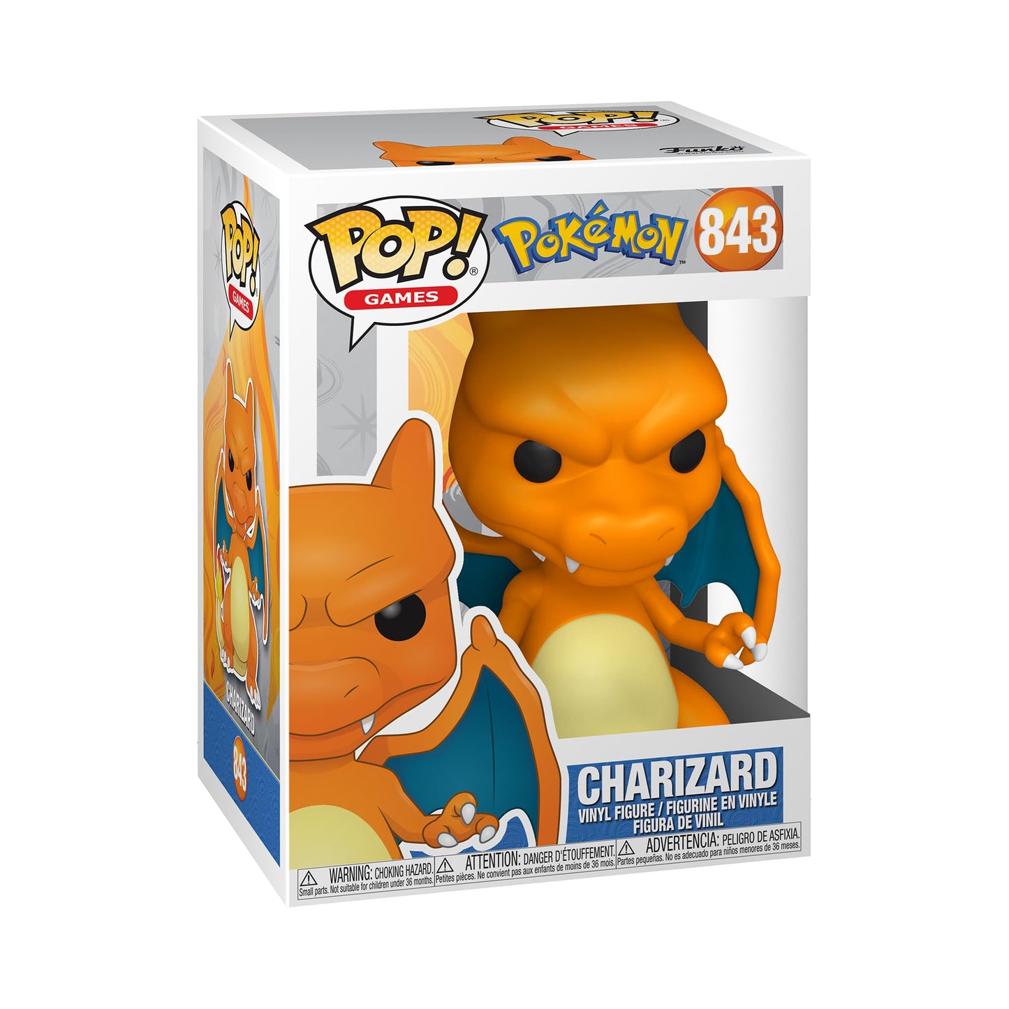 Funko Pop Games: Pokemon - Charizard 3.75 Inches - Collectable Vinyl Figure - Gift Idea - Official Merchandise - Toys for Kids & Adults - Video Games…