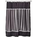 Avanti Linens - Fabric Shower Curtain, Elegant Bathroom Decor (Braided Medallion Collection, 72")