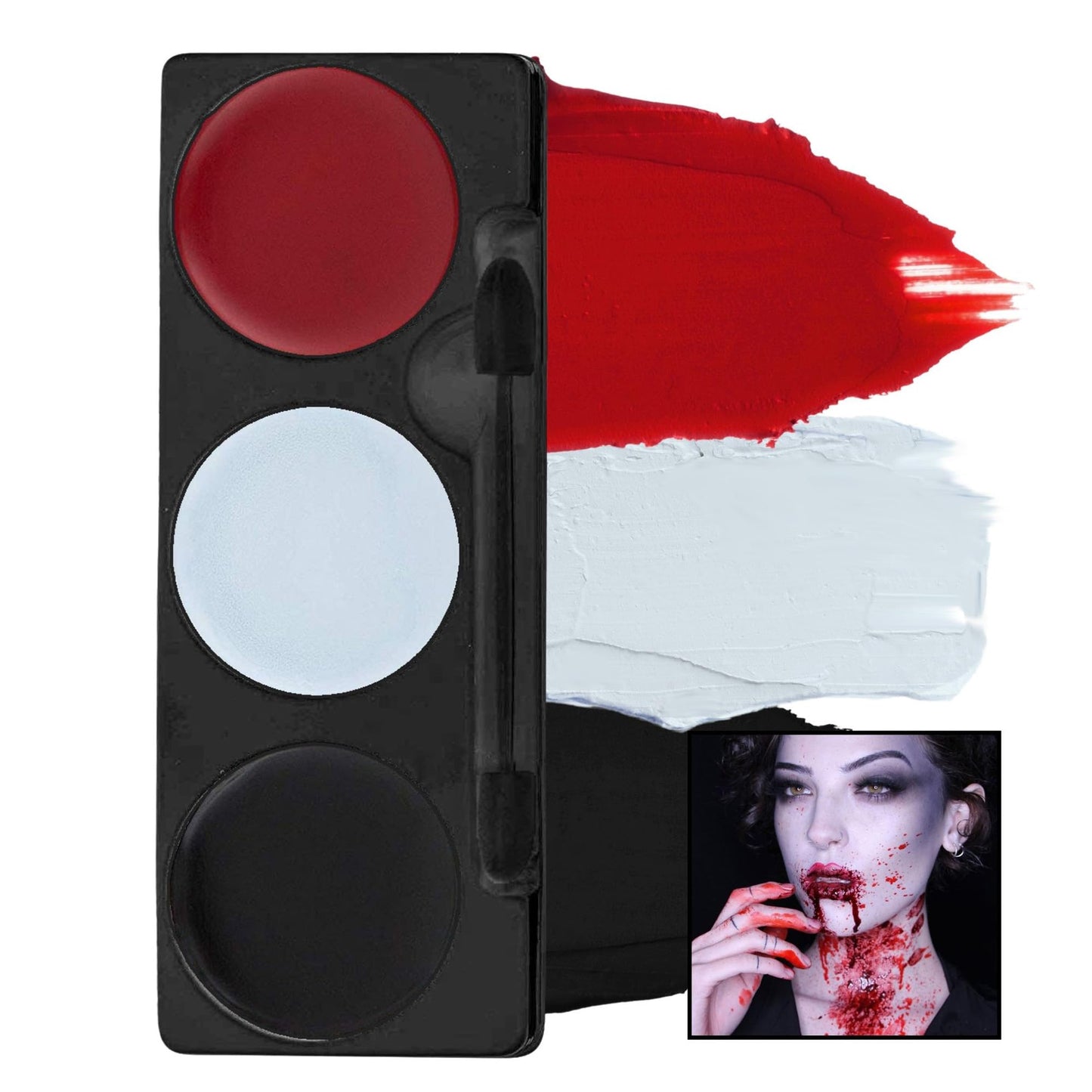 Tri-Color Makeup Palette