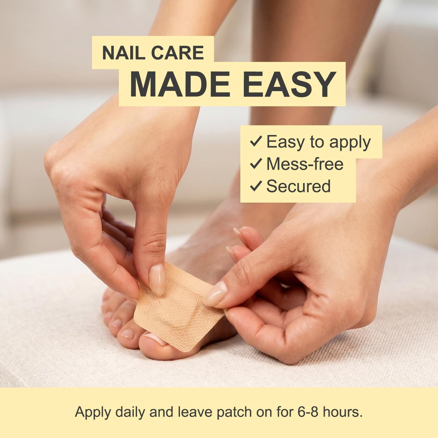 Kerasal Multi-Purpose Nail Repair Patches - 14 Count - Nail Repair for Damaged Nails, 8-Hour Nail Treatment Restores Healthy Appearance (Packaging May Beauty and Personal Care Kerasal
