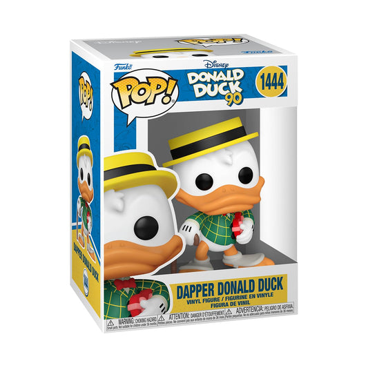 Funko Pop Disney: Donald Duck 90th Anniversary - Dapper Donald Duck - Collectable Vinyl Figure - Gift Idea - Official Merchandise - Toys for Kids…