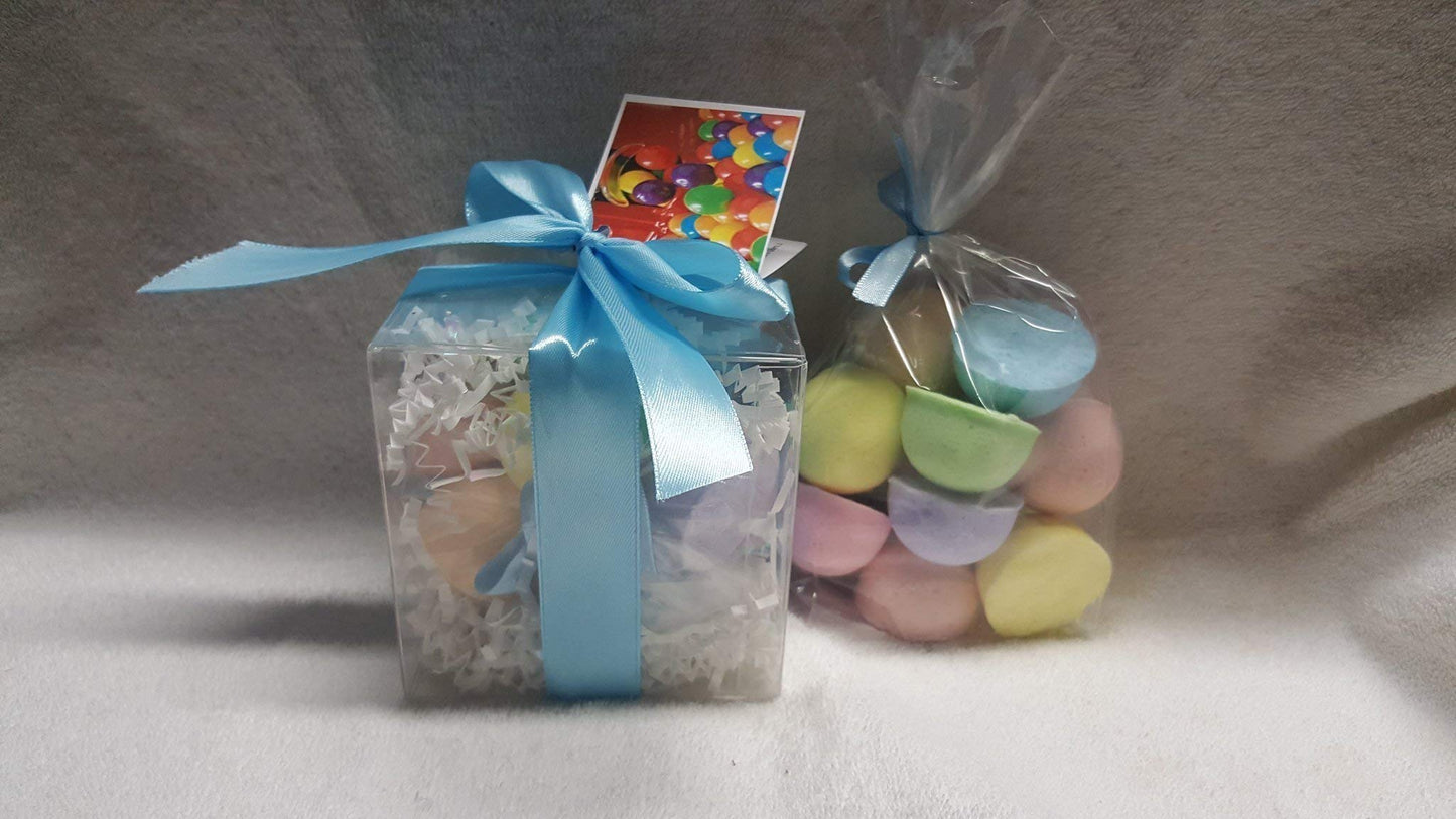 Spa Pure BUBBLEGUM Bath Bombs: Gift set 14 1 oz, ultra-moisturizing, great for dry skin, makes a great gift for kids.