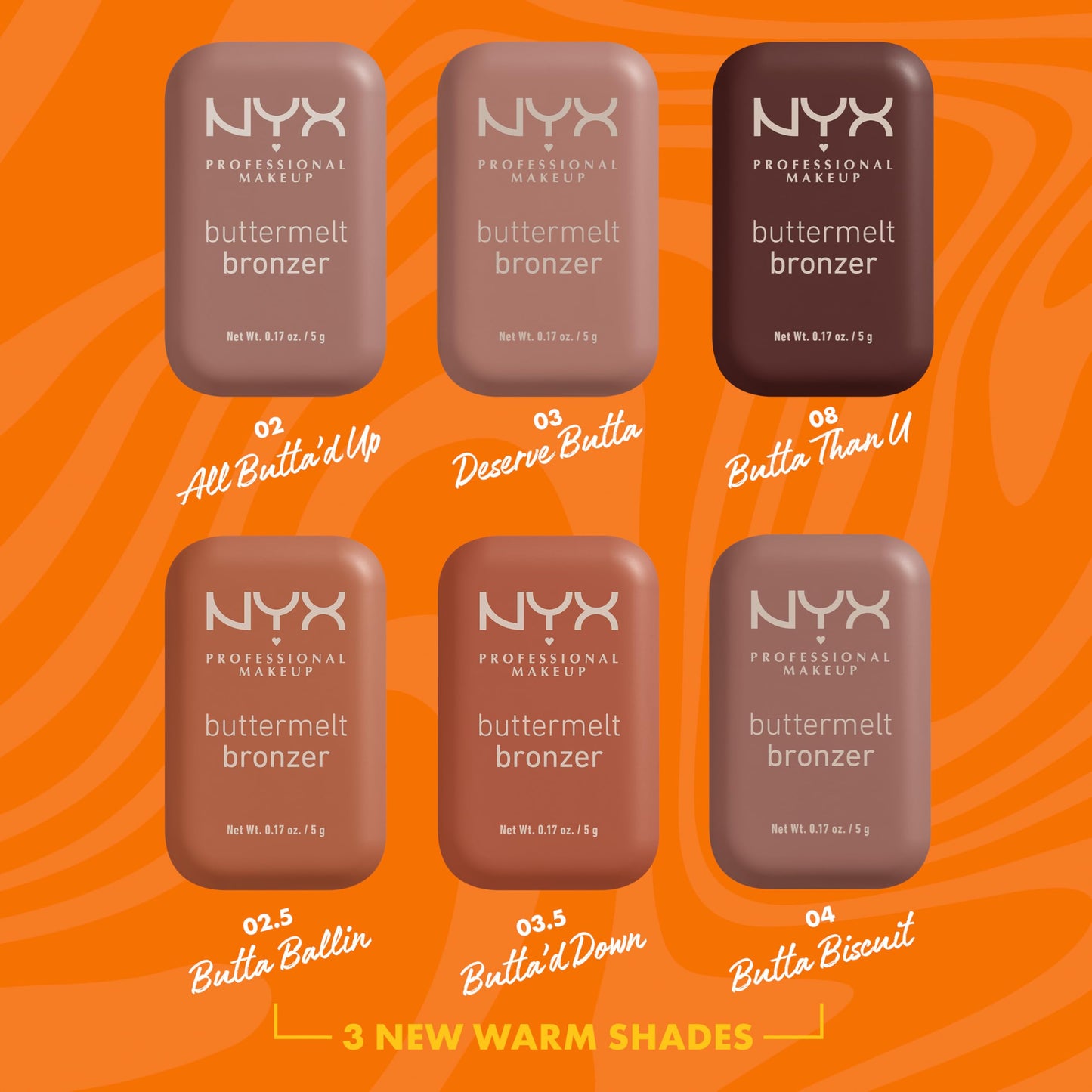 NYX PROFESSIONAL MAKEUP Matte Buttermelt Bronzer, Longwear Face Makeup with Up to 12 Hours of Wear, Vegan Formula - Butta Biscuit (Medium Rosy Warm)