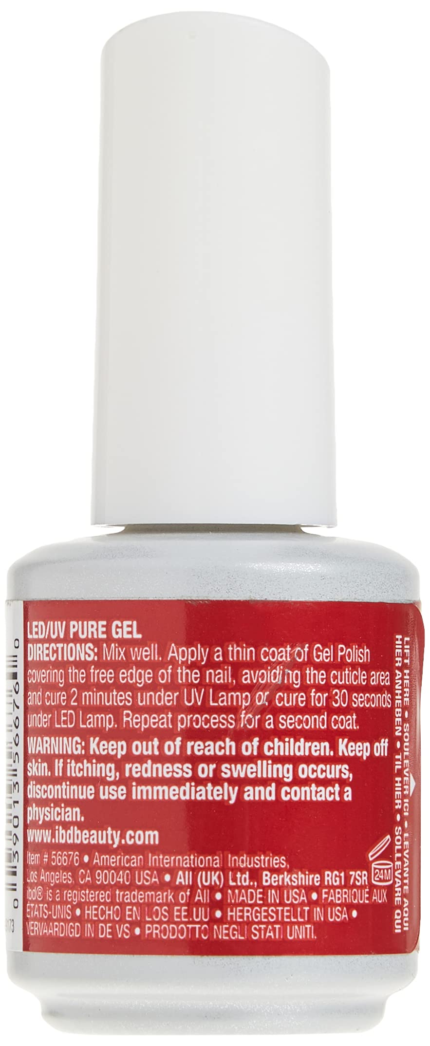 IBD Just Gel Nail Polish, Luck of The Draw, 0.5 Fluid Ounce Beauty & Personal Care IBD