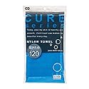 Cure Series Japanese Exfoliating Bath Towel from OHE - Super Hard Weave - Blue, 120cm