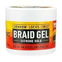 AllDay Locks Braid Gel Extreme Hold - Braiding Gel for Cornrows, Locks, & Twisting, Moisturizing Edge Control for Women and Men, Natural Formula