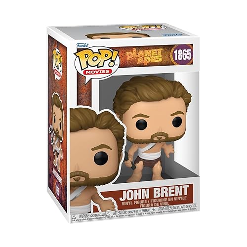 Funko Pop Movies: Planet of The Apes - John Brent - Collectable Vinyl Figure - Gift Idea - Official Merchandise - Toys for Kids & Adults - Sci-Fi Fans