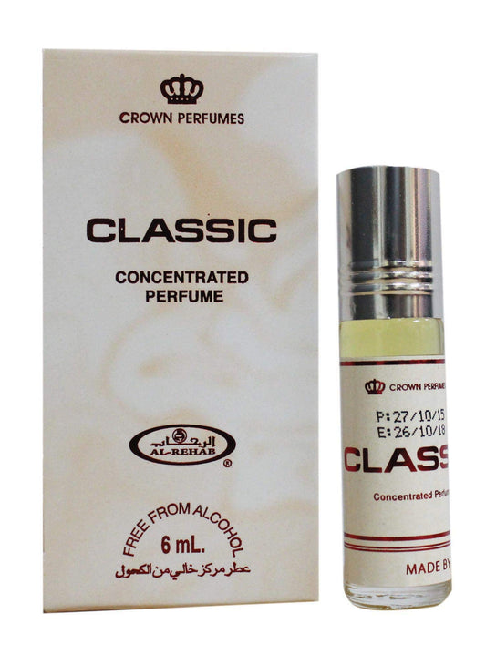 Classic - 6ml (.2oz) Roll-on Perfume Oil by AlRehab (Box of 6)