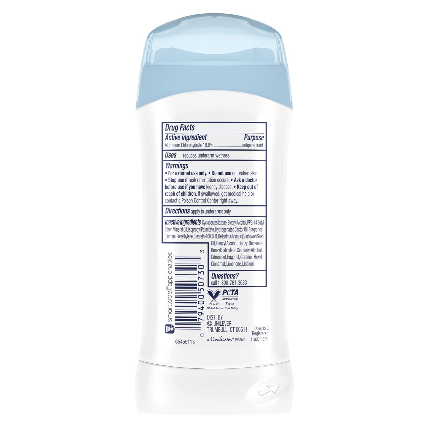 Dove Antiperspirant Deodorant, Original Clean, 2.6 oz Beauty and Personal Care Dove