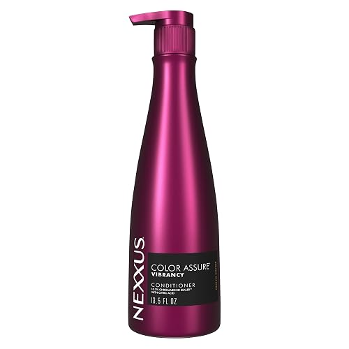Nexxus COLOR ASSURE Conditioner for Vibrancy for Color Treated Hair Powered by CHROMABOND SEALER with Citric Acid 13.5 oz
