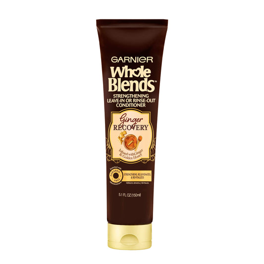Garnier Hair Care Whole Blends Ginger Recovery Leave-in or Rinse-out Treatment, 5.1 Fl Oz Beauty & Personal Care Garnier