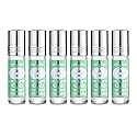 Al Rehab perfumes Lovely Concentrated Perfume Rollerball for Unisex 6 Ml/0.20 Oz (Pack Of 6)