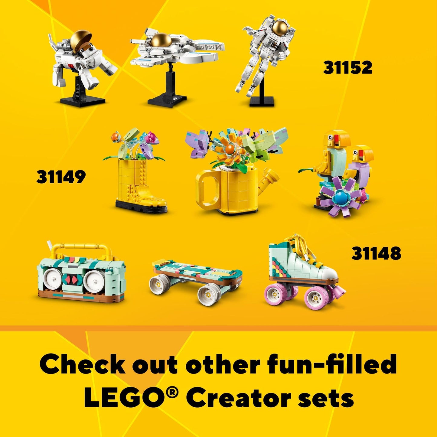 LEGO Creator 3 in 1 Retro Camera 31147 Toy, Builds Camera, Video Camera or TV, Creative Gift for Boys & Girls Ages 8+