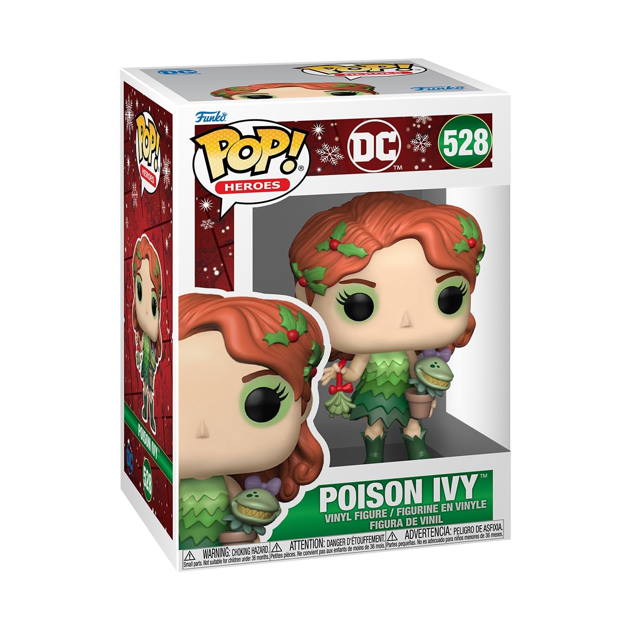Funko POP Heroes: Holiday '24 - Poison Ivy - DC Comics - Collectable Vinyl Figure - Gift Idea - Official Merchandise - for Kids & Adults - Comic…