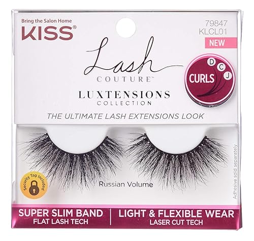 Kiss Lash Couture Luxtensions Russian Volume (Pack of 3)