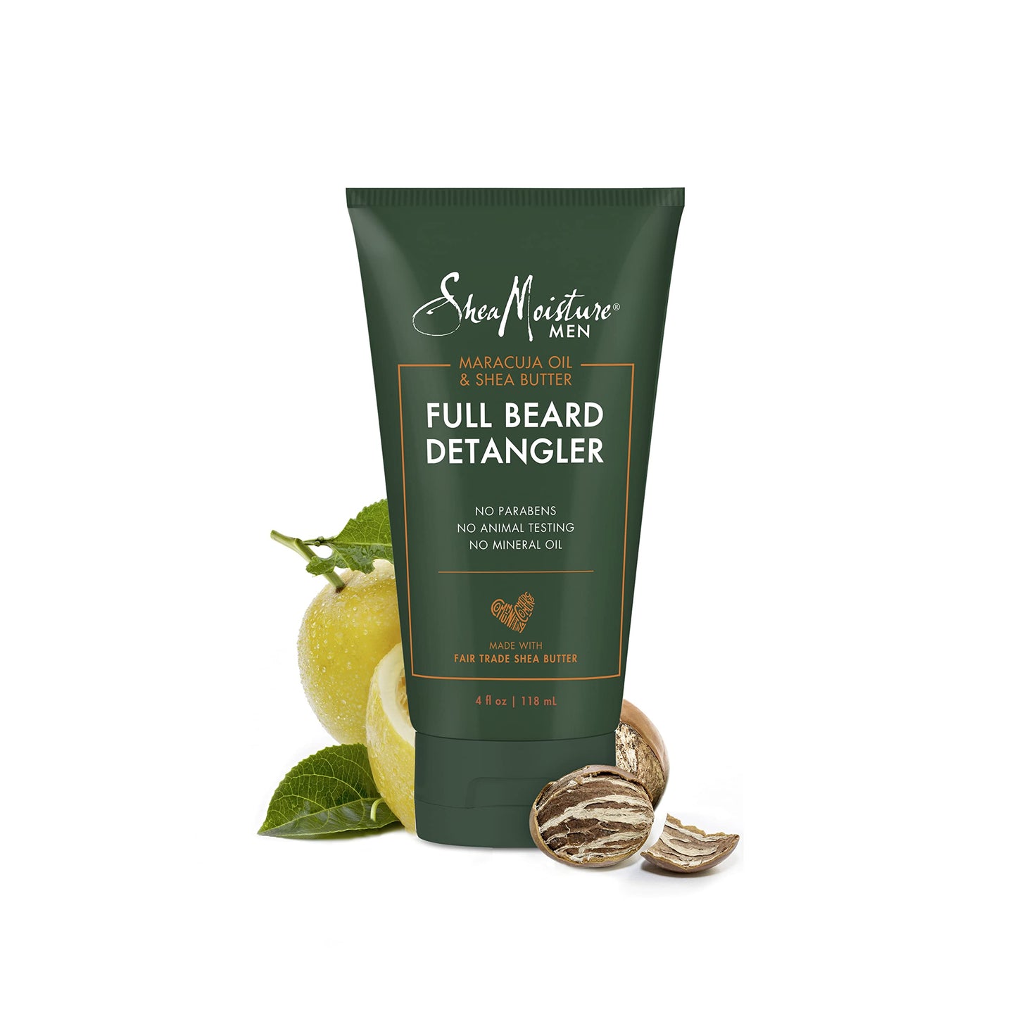 SheaMoisture Beard Conditioner, Full Beard Detangler for Full Beards, Maracuja Oil and Shea Butter, Paraben Free, 4 oz Beauty and Personal Care Shea Moisture