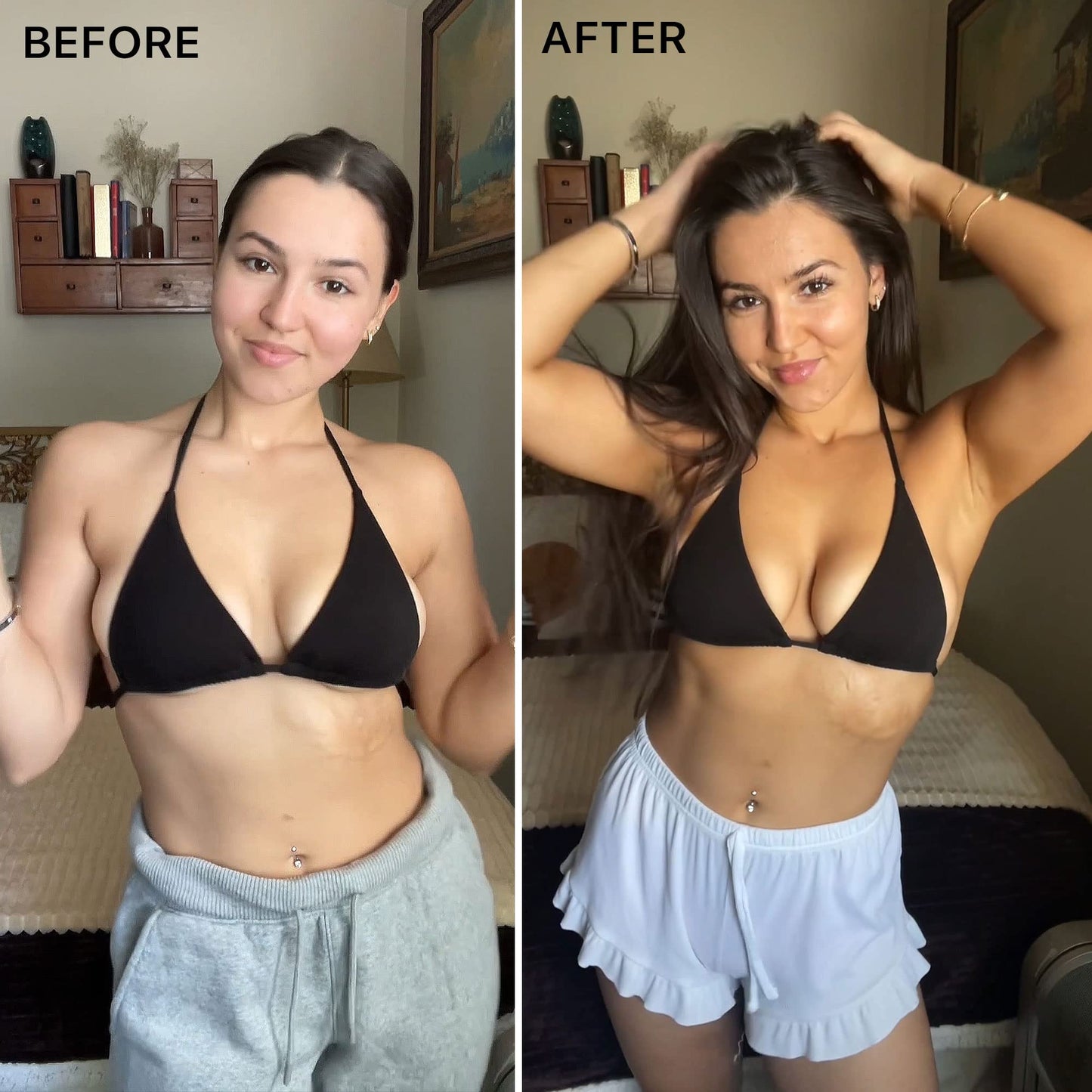 Self Tanner Face & Body - With Organic Aloe Vera & Shea Butter, Sunless Tanning Lotion, Bronzer Buildable Light, Medium or Dark Tan, Fake Tan Self