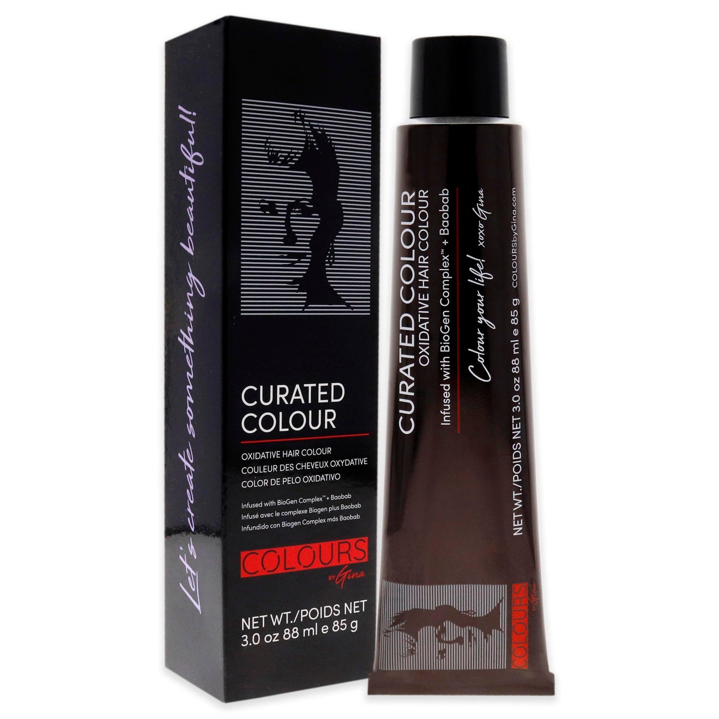 Colours By Gina Curated Colour - 9.2-9V Very Light Violet Blonde by Colours By Gina for Unisex - 3 oz Hair Color