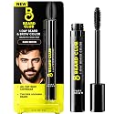 The Beard Club 1 Day Temporary Beard Dye for Men - Dark Brown Beard, Mustache & Eyebrow Color for a Fuller, Well-Defined Look, Water & Sweat