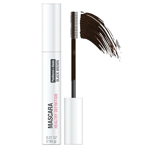 Neutrogena Healthy Definition Mascara, Eyelash Mascara Defines, Lifts, Curls, Lengthens & Volumizes Lashes, Dual-Sided Comb + Brush for Natural