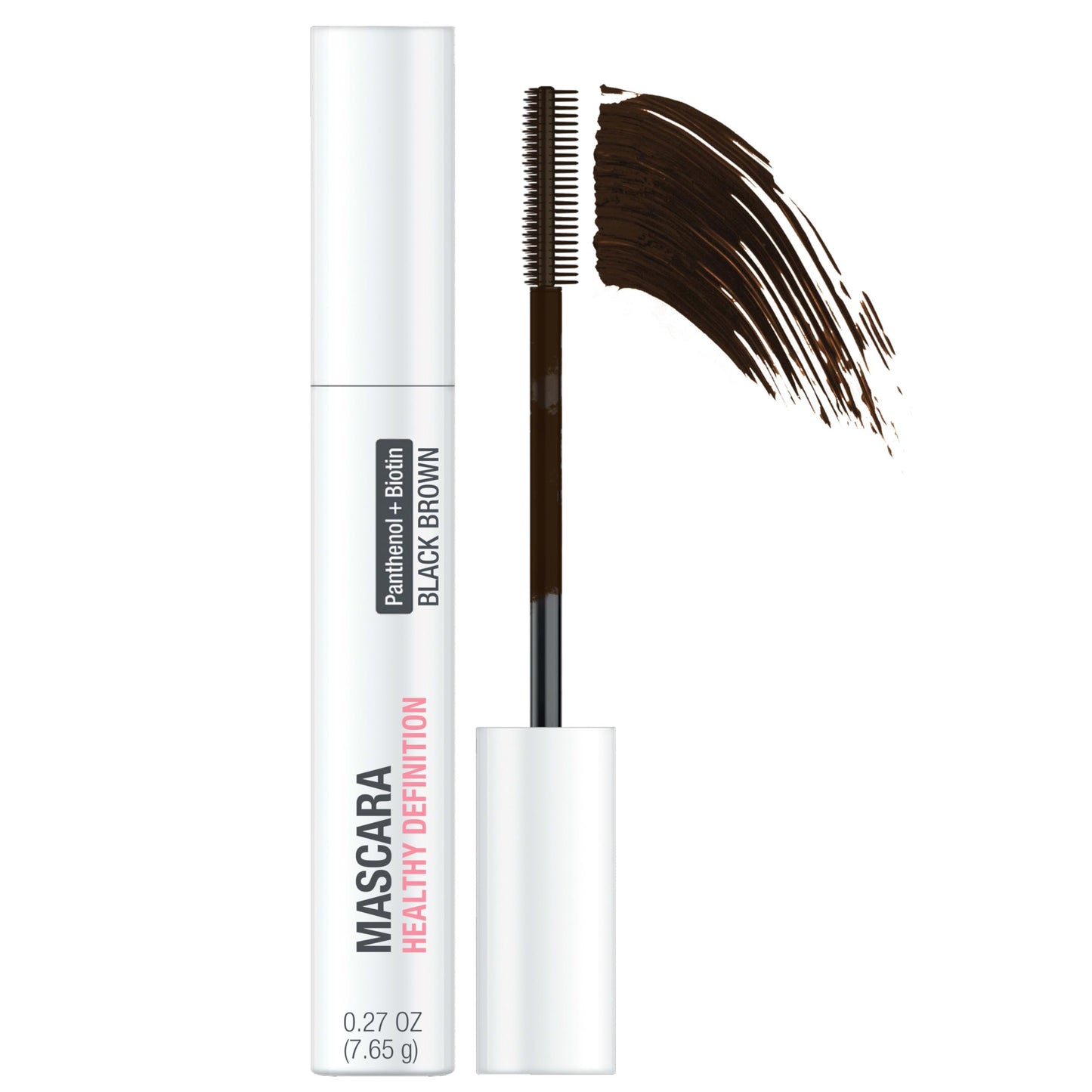 Neutrogena Healthy Definition Mascara, Eyelash Mascara Defines, Lifts, Curls, Lengthens & Volumizes Lashes, Dual-Sided Comb + Brush for Natural