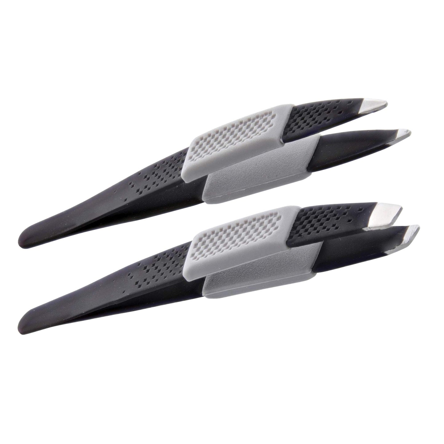 Barbasol Non Slip Stainless Steel Tweezer (2 Pack) - Slanted and Pointed Beauty and Personal Care Barbasol