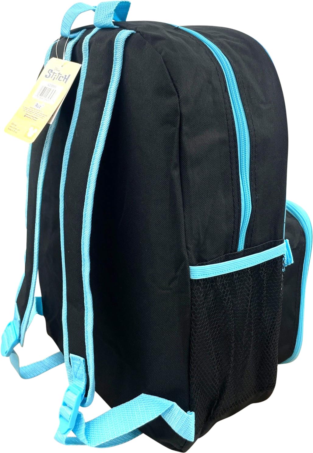 Disney Stitch 16 Inch School Backpack With Removable Lunch Box Set (Lilo & Stitch)