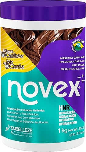 Novex My Curls Deep Conditioning Mask, 35 oz - Enhanced with a Mix of Oils and Cranberry Extract (Suitable for All Curls)